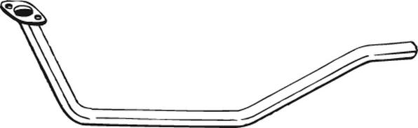 Klokkerholm 883-961 - Труба вихлопного газу autocars.com.ua