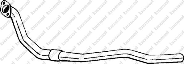 Klokkerholm 884-761 - Труба вихлопного газу autocars.com.ua