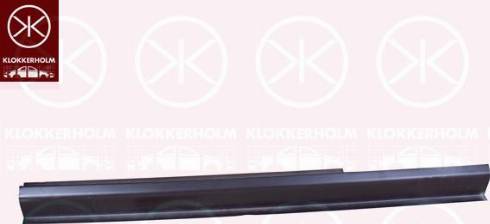 Klokkerholm 9501012 - Подножка, накладка порога avtokuzovplus.com.ua