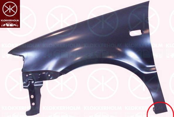 Klokkerholm 9504316 - Крило autocars.com.ua