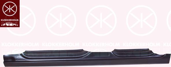 Klokkerholm 9506011 - Подножка, накладка порога avtokuzovplus.com.ua