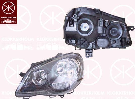 Klokkerholm 95060153 - Основна фара autocars.com.ua