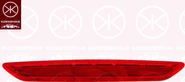 Klokkerholm 95060770 - Дополнительный фонарь сигнал торможения avtokuzovplus.com.ua