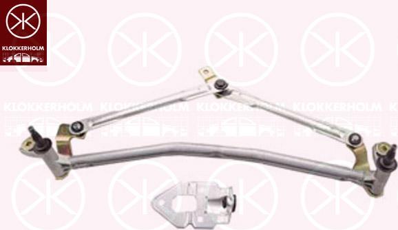 Klokkerholm 95063280 - Система тяг і важелів приводу склоочисника autocars.com.ua