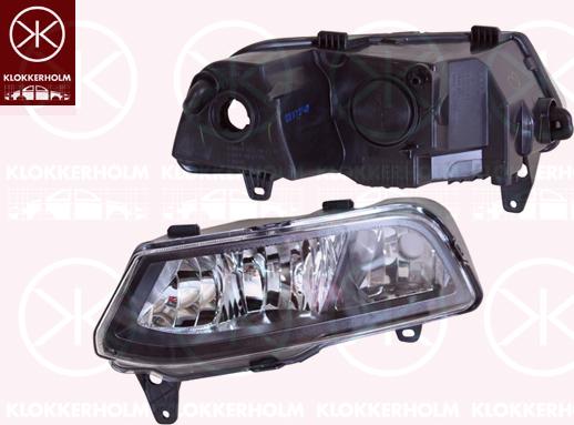 Klokkerholm 95070296 - Фара денного освітлення autocars.com.ua
