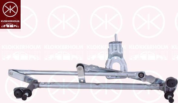 Klokkerholm 95073280 - Система тяг і важелів приводу склоочисника autocars.com.ua