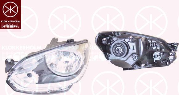 Klokkerholm 95160141 - Основна фара autocars.com.ua