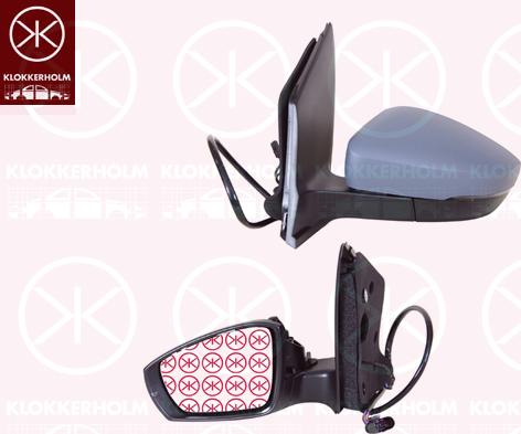 Klokkerholm 95161046 - Зовнішнє дзеркало autocars.com.ua