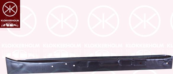 Klokkerholm 9520092 - Підніжка, накладка порога autocars.com.ua