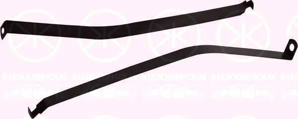 Klokkerholm 9520897 - Утримуюча стрічка, паливний бак autocars.com.ua