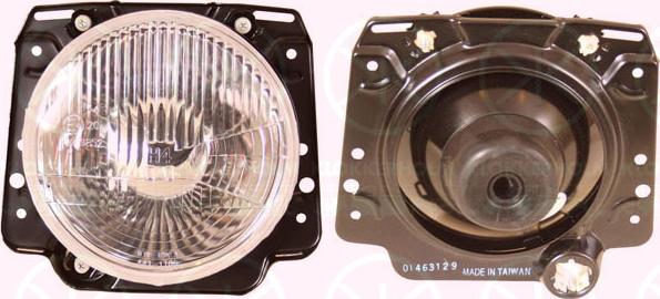 Klokkerholm 95210130 - Основна фара autocars.com.ua