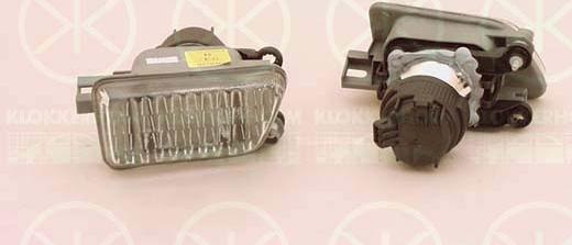 Klokkerholm 95210284 - Противотуманная фара autocars.com.ua