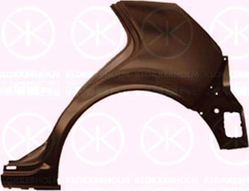 Klokkerholm 9523513 - Боковина autocars.com.ua