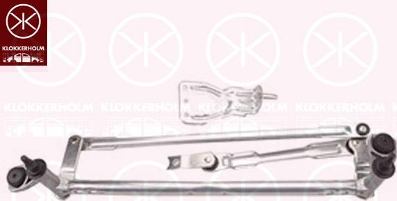 Klokkerholm 95243280 - Система тяг и рычагов привода стеклоочистителя autodnr.net