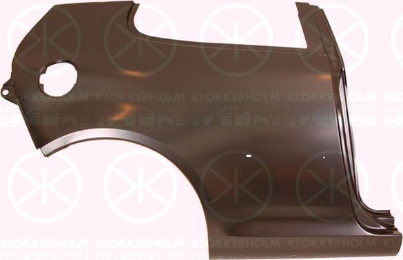 Klokkerholm 9524512 - Боковина avtokuzovplus.com.ua