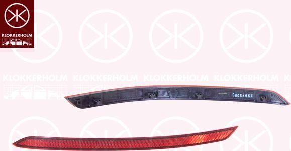 Klokkerholm 95310785 - Отражатель avtokuzovplus.com.ua