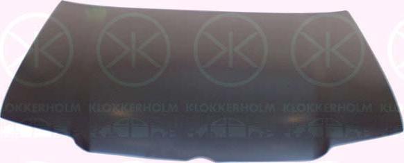 Klokkerholm 9543280 - Капот двигуна autocars.com.ua