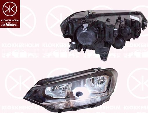 Klokkerholm 95510121A1 - Основна фара autocars.com.ua