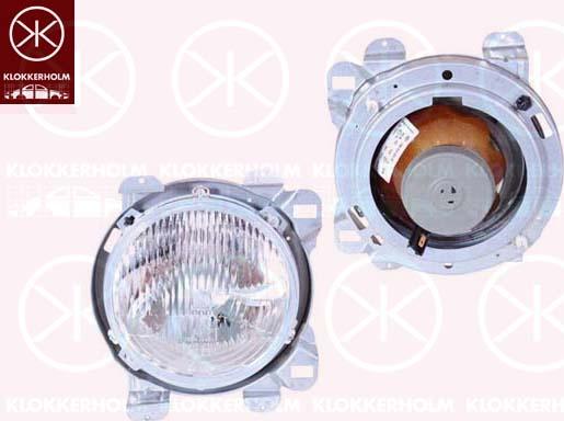 Klokkerholm 95570131 - Основна фара autocars.com.ua