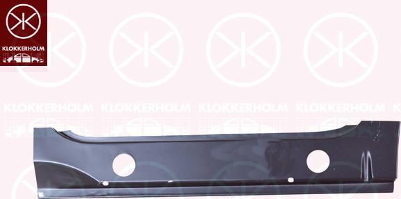 Klokkerholm 9558061 - Підніжка, накладка порога autocars.com.ua