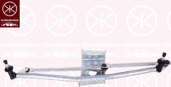 Klokkerholm 95623280 - Система тяг і важелів приводу склоочисника autocars.com.ua