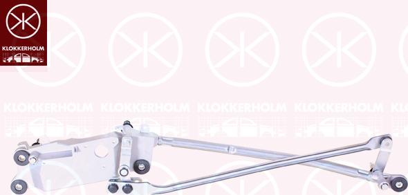 Klokkerholm 95853280 - Система тяг і важелів приводу склоочисника autocars.com.ua