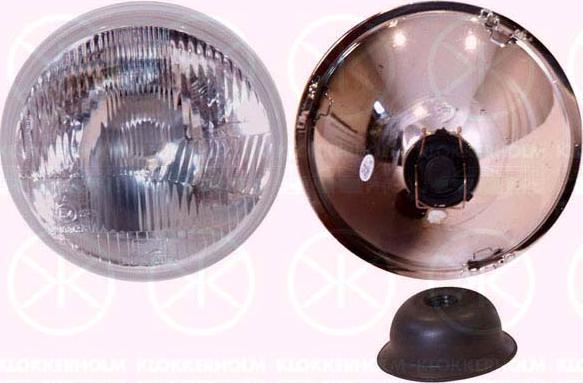 Klokkerholm 96000140 - Вставка фари, основна фара autocars.com.ua