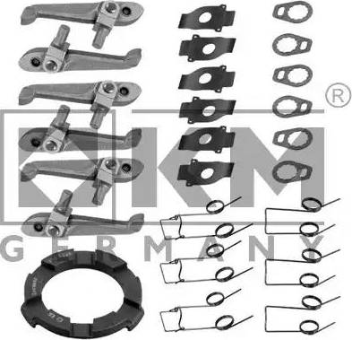 KM Germany 030 2151 - Ремкомплект, подшипник выключения сцепления autodnr.net