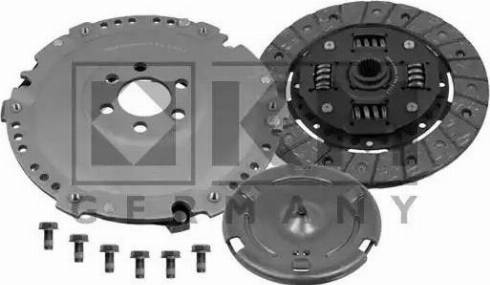 KM Germany 069 0747 - Комплект сцепления avtokuzovplus.com.ua