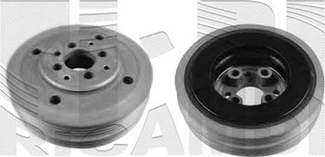 KM International FI15190 - Шкив коленчатого вала autodnr.net