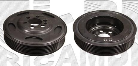 KM International FI17510 - Ремінний шків, колінчастий вал autocars.com.ua