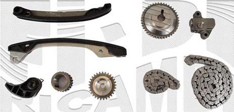 KM International KCD226 - Комплект цепи привода распредвала autodnr.net