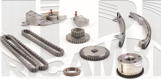 KM International KCD311 - Комплект цепи привода распредвала autodnr.net