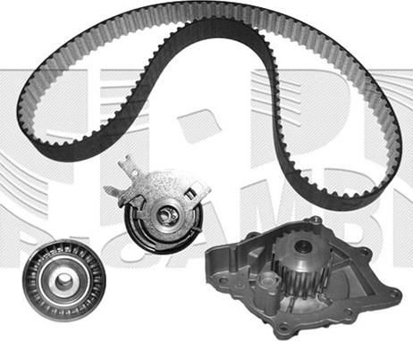 KM International WKFI512 - Водяний насос + комплект зубчатого ременя autocars.com.ua