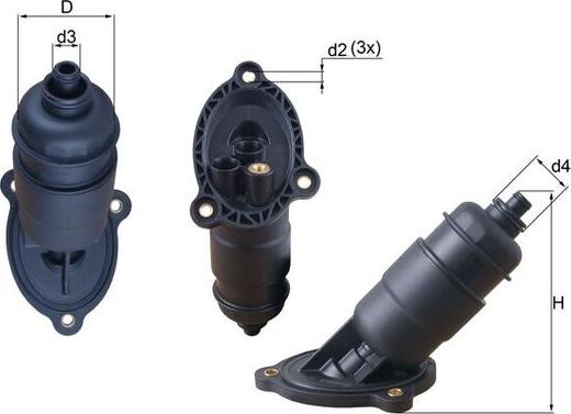 KNECHT HX 155 - Гідрофільтри, автоматична коробка передач autocars.com.ua
