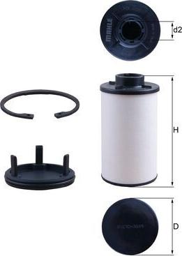 KNECHT HX 286 KIT - Гідрофільтри, автоматична коробка передач autocars.com.ua