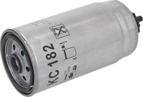 KNECHT KC 182 - Паливний фільтр autocars.com.ua