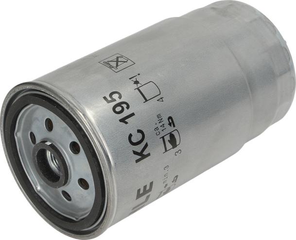 KNECHT KC 195 - Паливний фільтр autocars.com.ua
