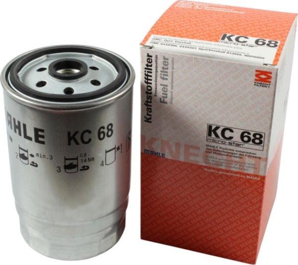 KNECHT KC 68 - Топливный фильтр autodnr.net