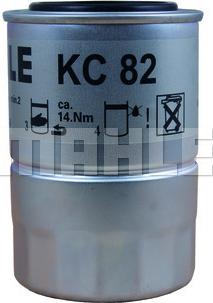 KNECHT KC 82D - Топливный фильтр autodnr.net