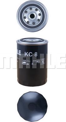 KNECHT KC 8 - Топливный фильтр avtokuzovplus.com.ua
