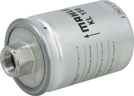 KNECHT KL 158 - Паливний фільтр autocars.com.ua
