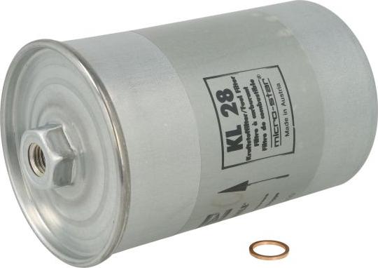 KNECHT KL 28 - Паливний фільтр autocars.com.ua