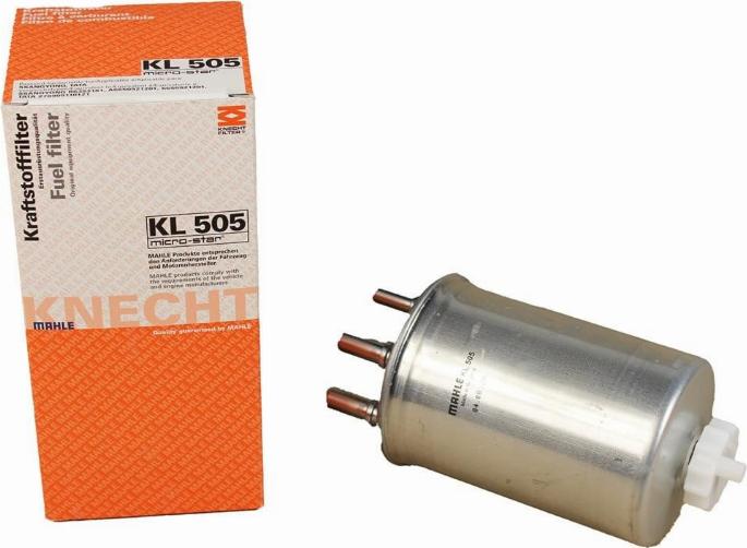 KNECHT KL 505 - Топливный фильтр avtokuzovplus.com.ua