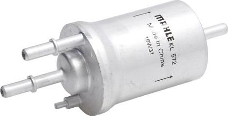 KNECHT KL 572 - Паливний фільтр autocars.com.ua