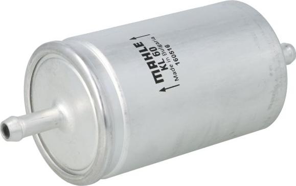KNECHT KL 60 - Паливний фільтр autocars.com.ua