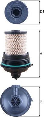 KNECHT KX 480 - Паливний фільтр autocars.com.ua