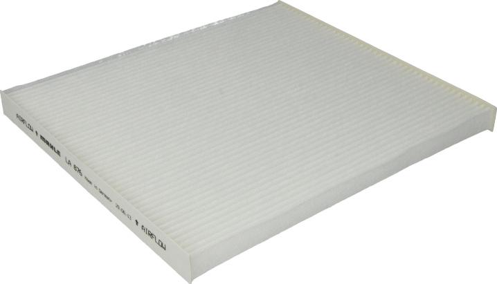 KNECHT LA 876 - Фільтр, повітря у внутрішній простір autocars.com.ua