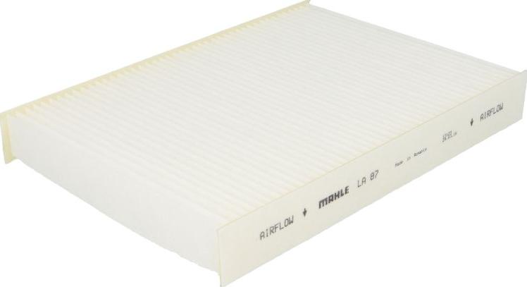 KNECHT LA 87 - Фільтр, повітря у внутрішній простір autocars.com.ua