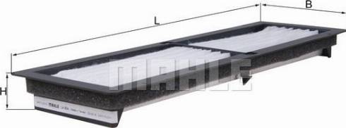 KNECHT LA 934 - Фільтр, повітря у внутрішній простір autocars.com.ua